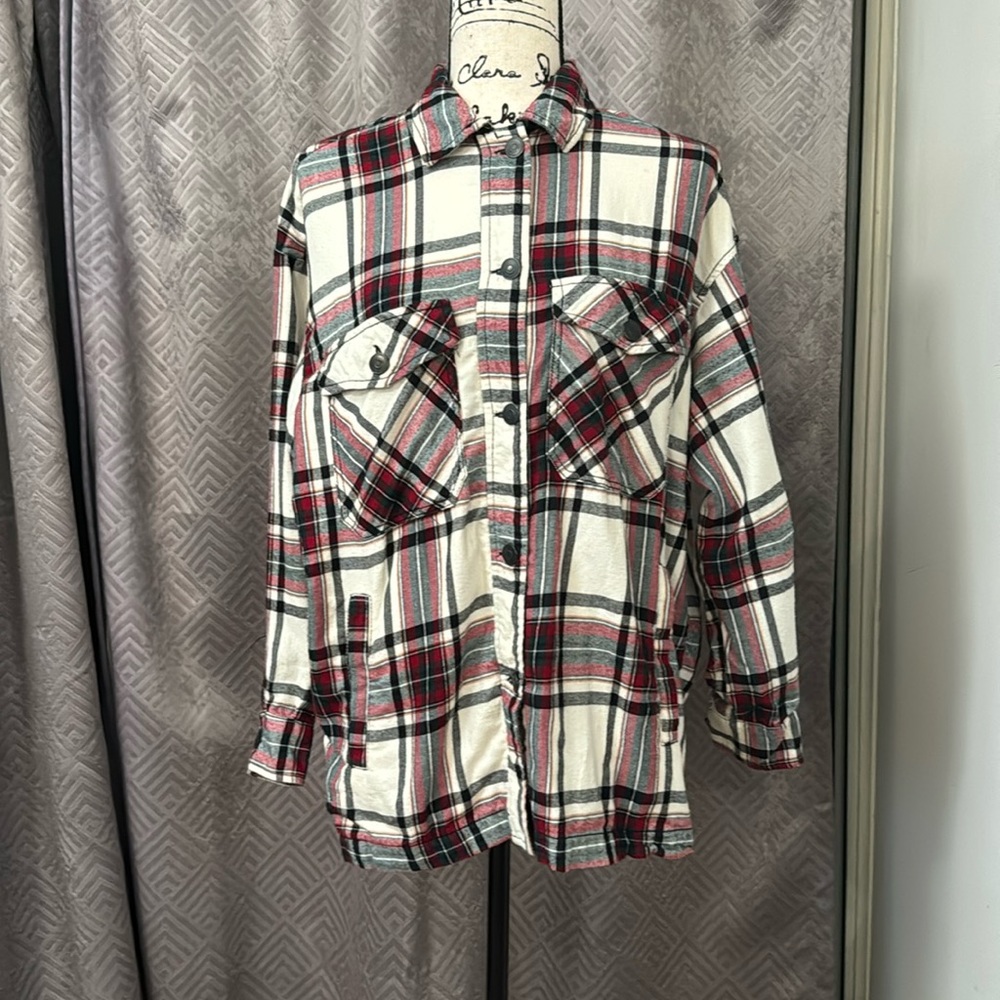 Zara Button Down Flannel